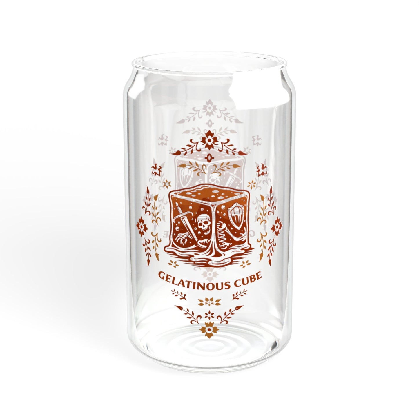 Retro "Gelatinous Cube" 16oz Can Glass - Dungeons & Dragons