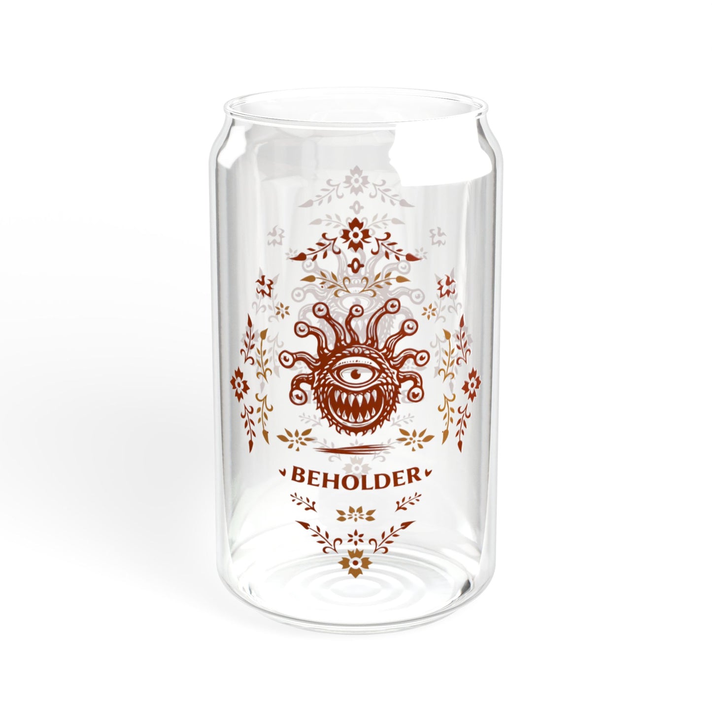 Retro "Beholder" 16oz Can Glass - D&D Series I