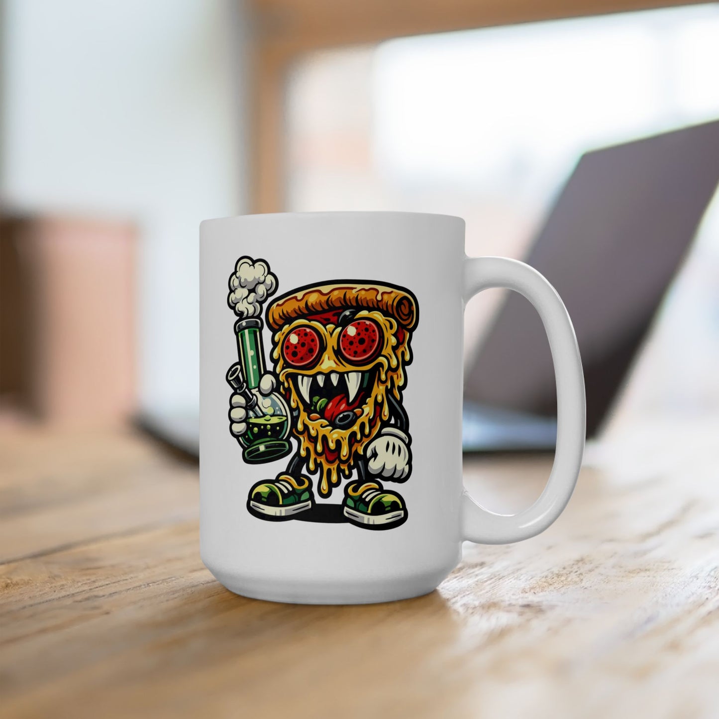 "Official Wake & Bake Pizza" - 15oz Coffee Mug