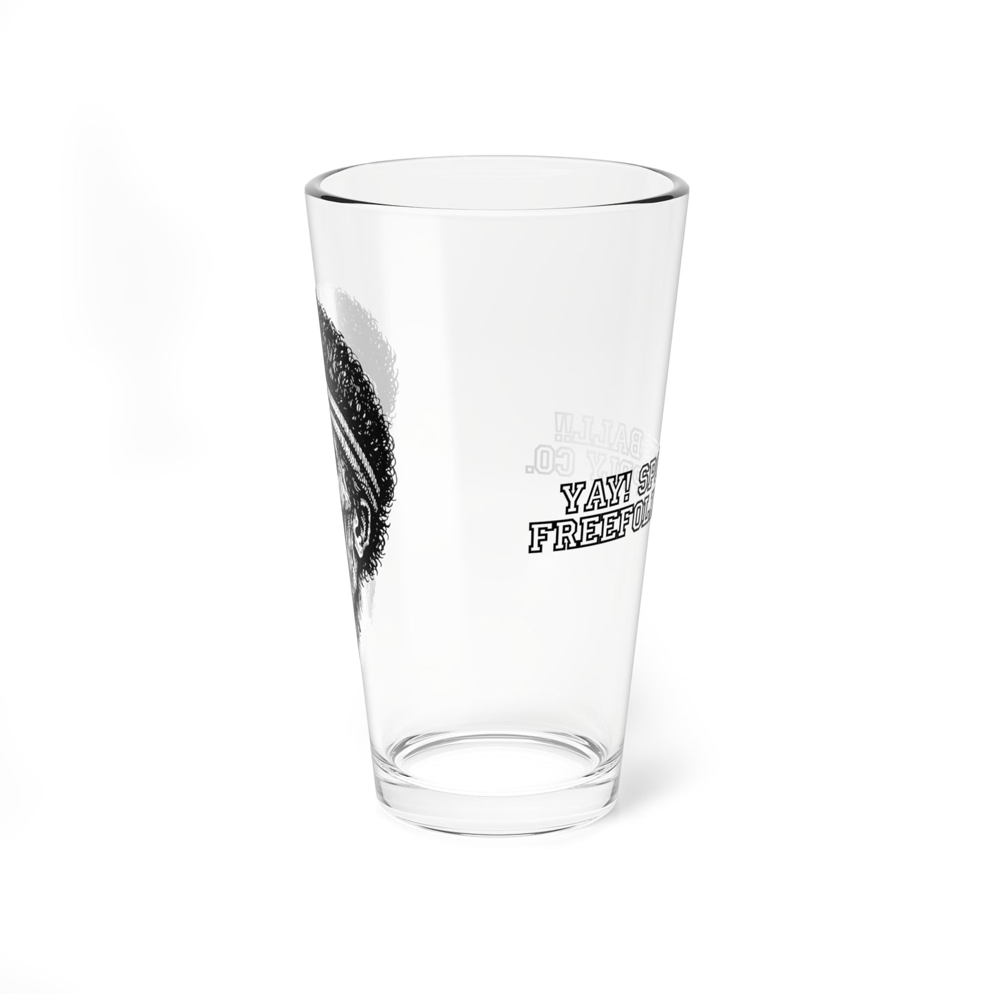 "Bouncy Sportsball" - 16oz Zombie Pint Glass
