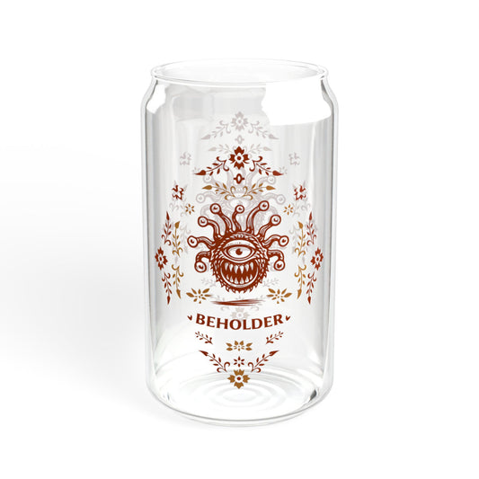 Retro "Beholder" 16oz Can Glass - D&D Series I
