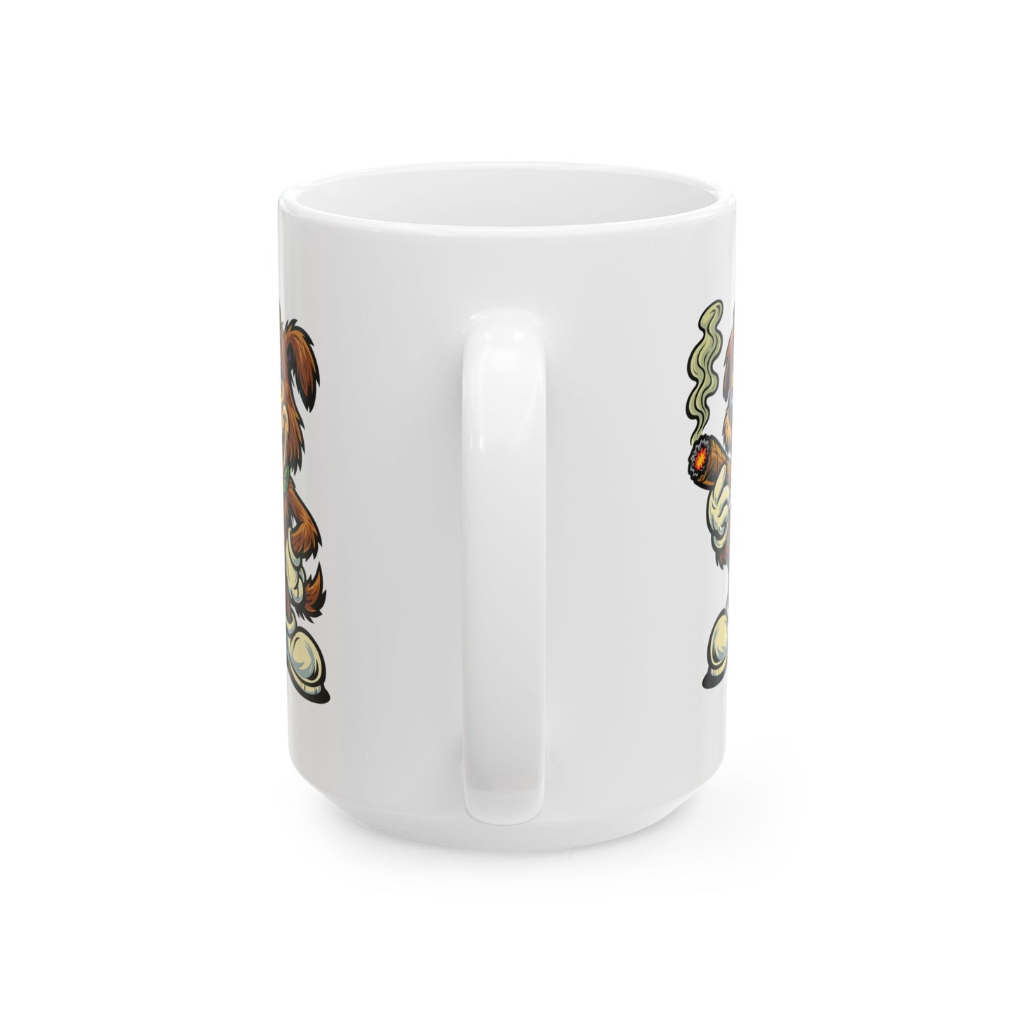 "Official Wake & Bake Doggo" - 15oz Coffee Mug
