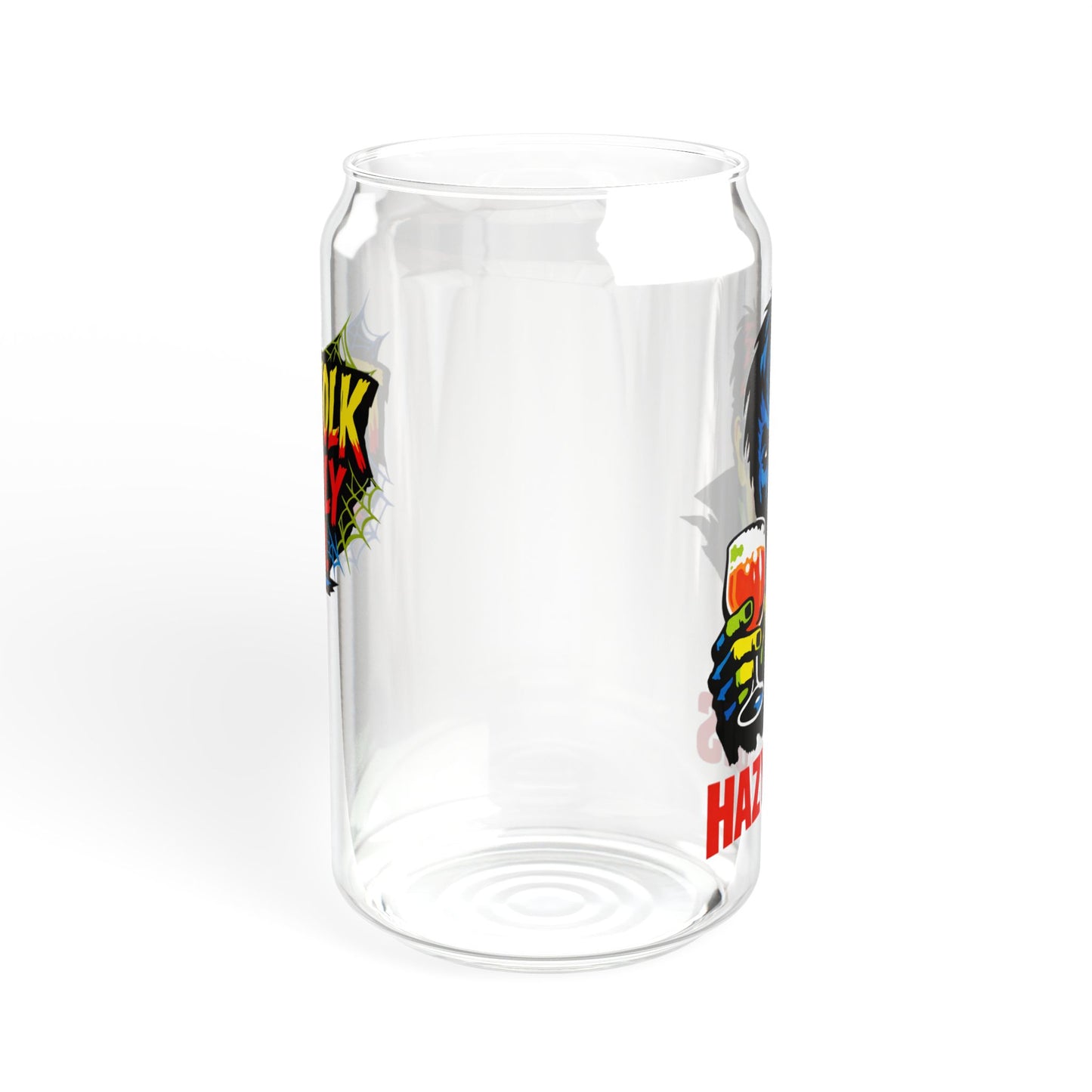 "Hazy Bois Mr. Hyde" - 16oz Retro Horror Can Glass