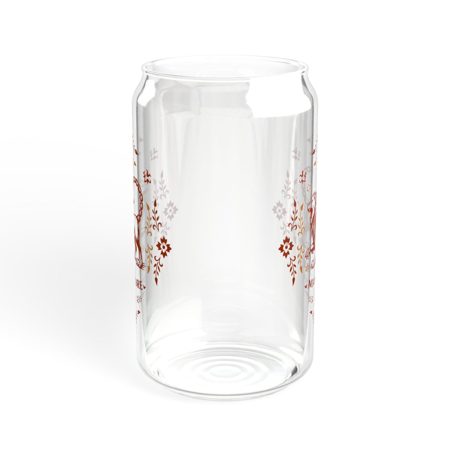 Retro "Manticore" 16oz Can Glass - D&D Series I