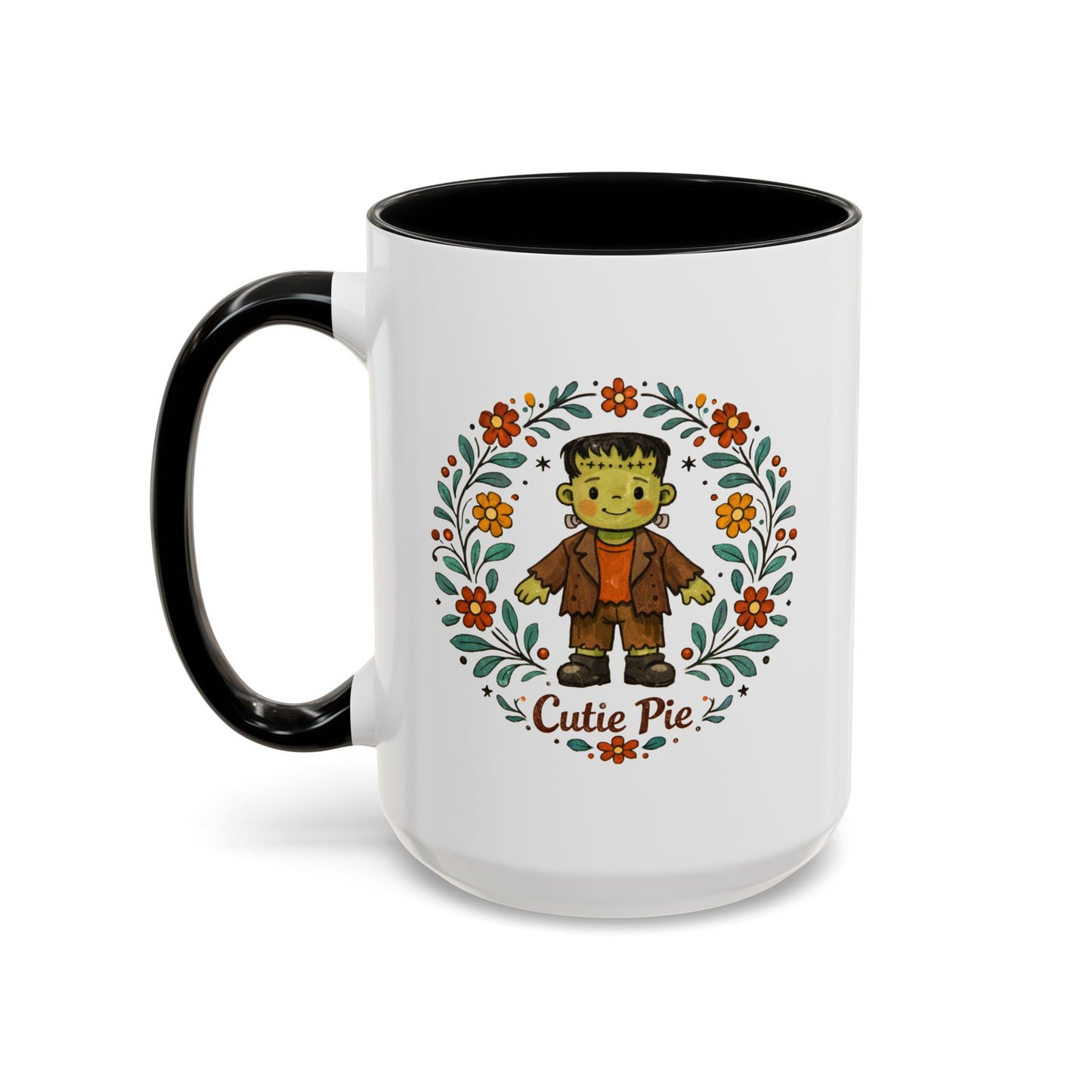 "Cutie Pie" - 15oz Folksy Monster Mug