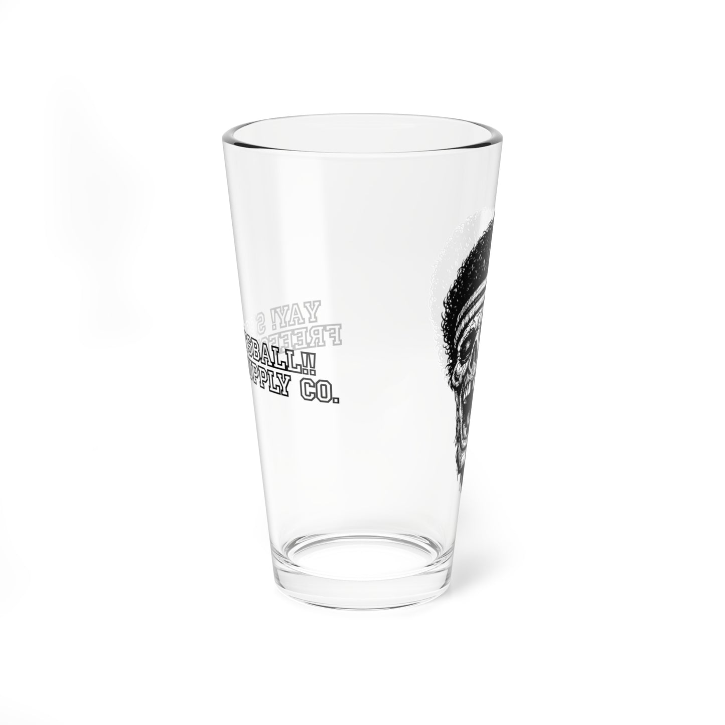 "Bouncy Sportsball" - 16oz Zombie Pint Glass