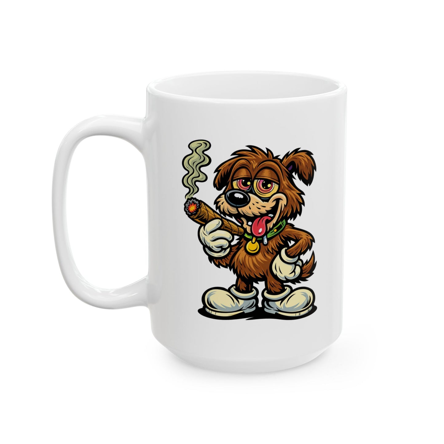 "Official Wake & Bake Doggo" - 15oz Coffee Mug