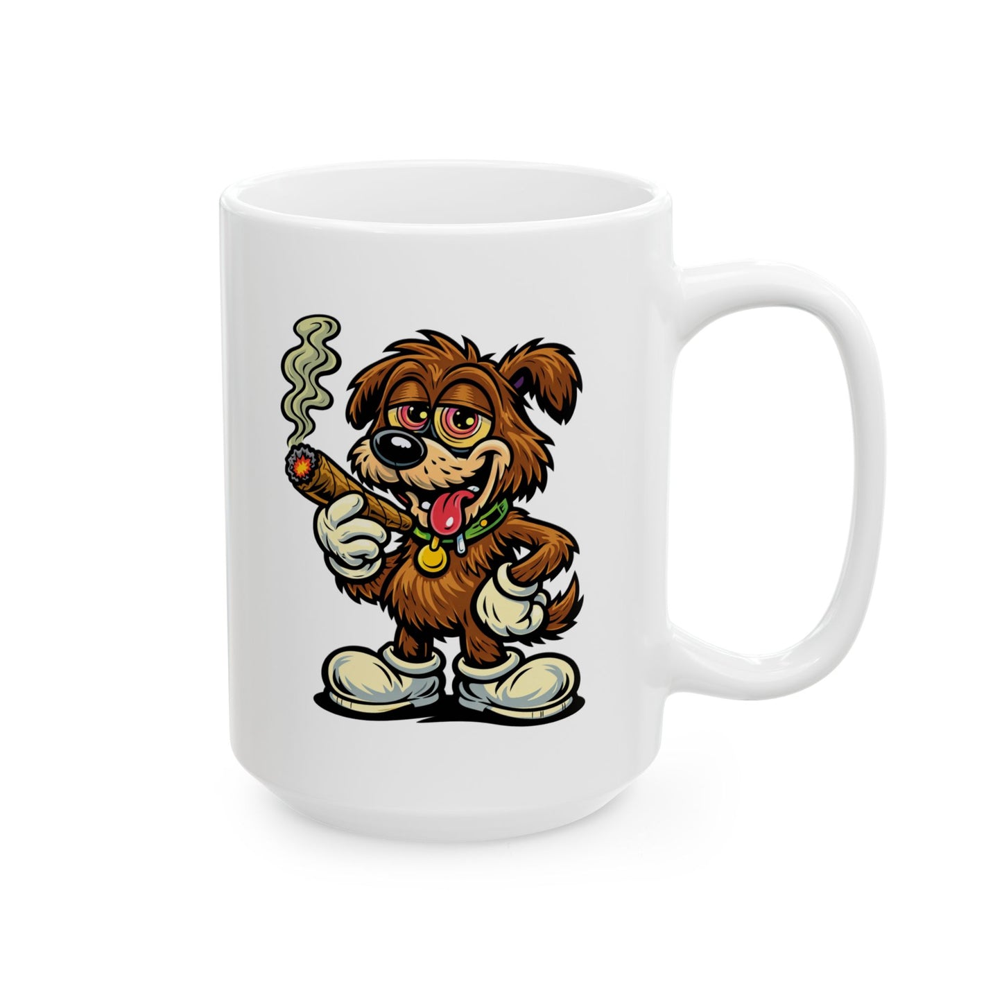 "Official Wake & Bake Doggo" - 15oz Coffee Mug