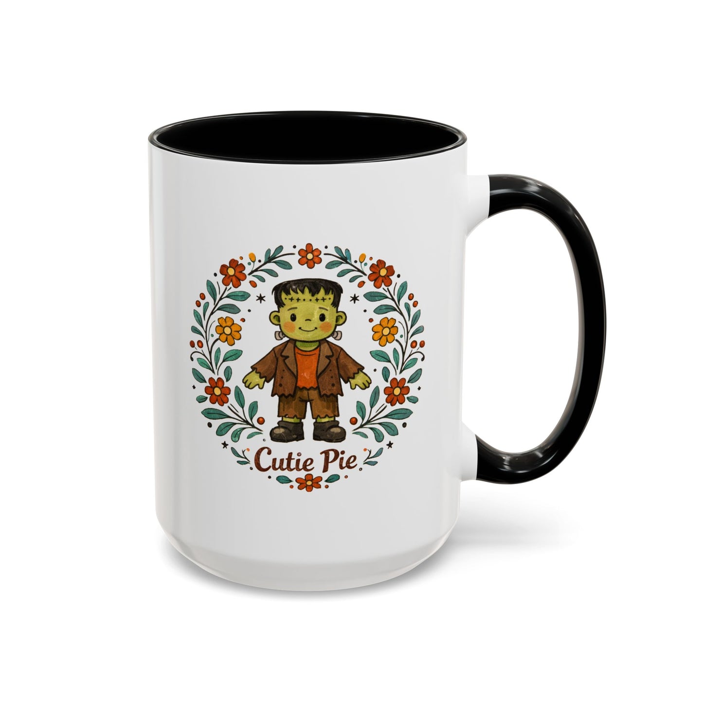 "Cutie Pie" - 15oz Folksy Monster Mug
