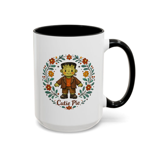 "Cutie Pie" - 15oz Folksy Monster Mug