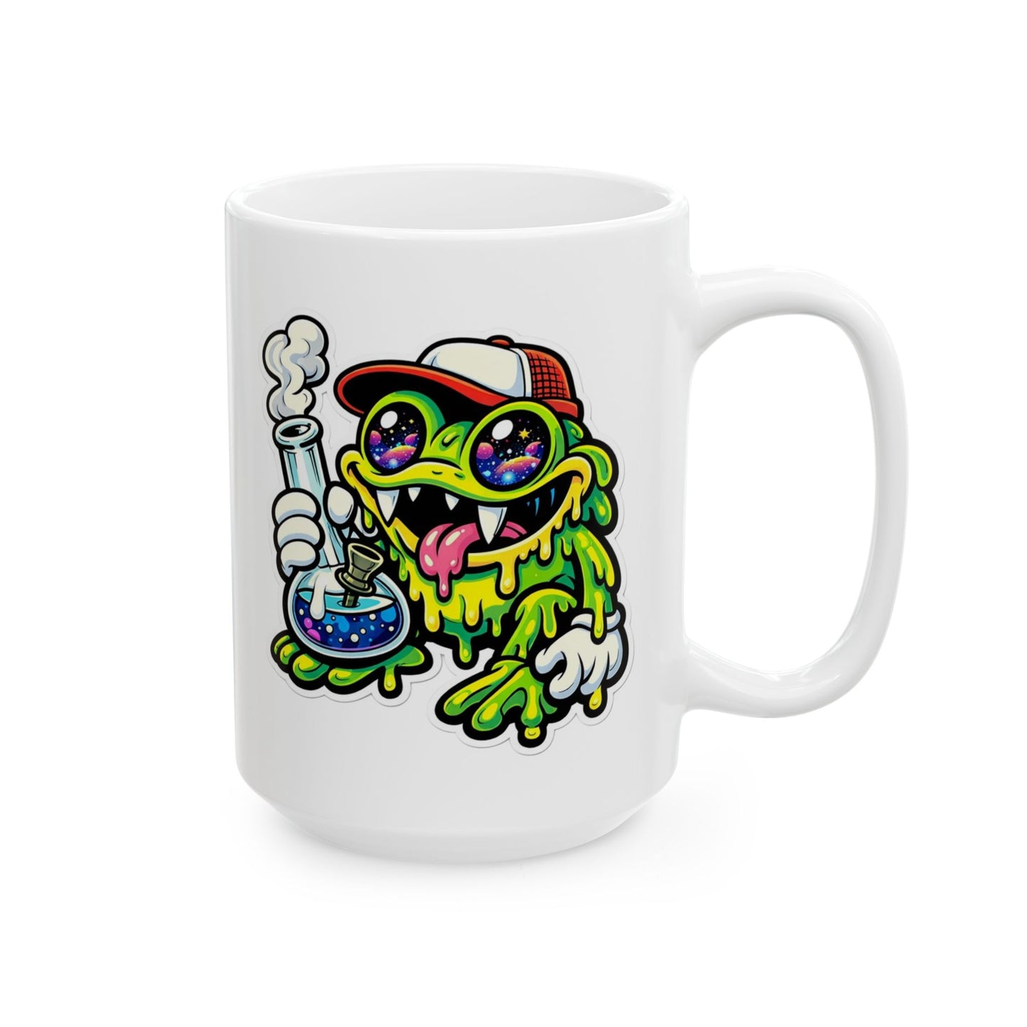 "Official Wake & Bake Frog" - 15oz Coffee Mug