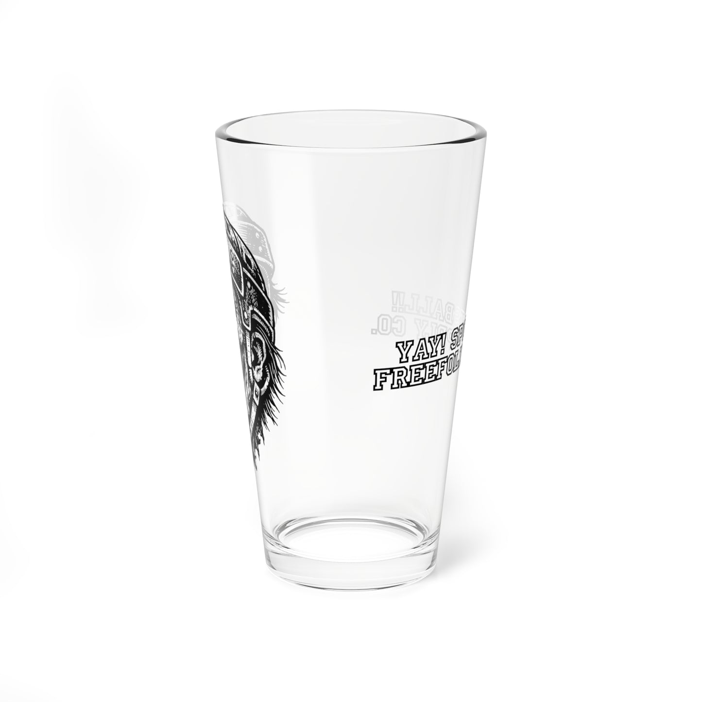 "Slippery Sportsball" - 16oz Zombie Pint Glass