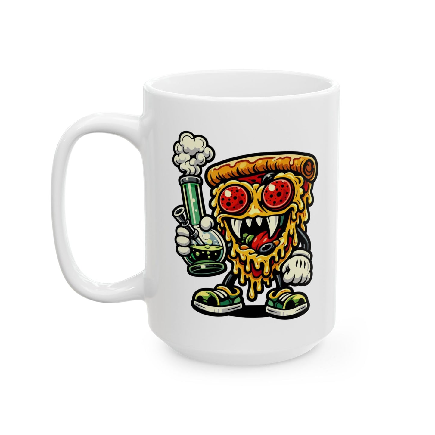 "Official Wake & Bake Pizza" - 15oz Coffee Mug
