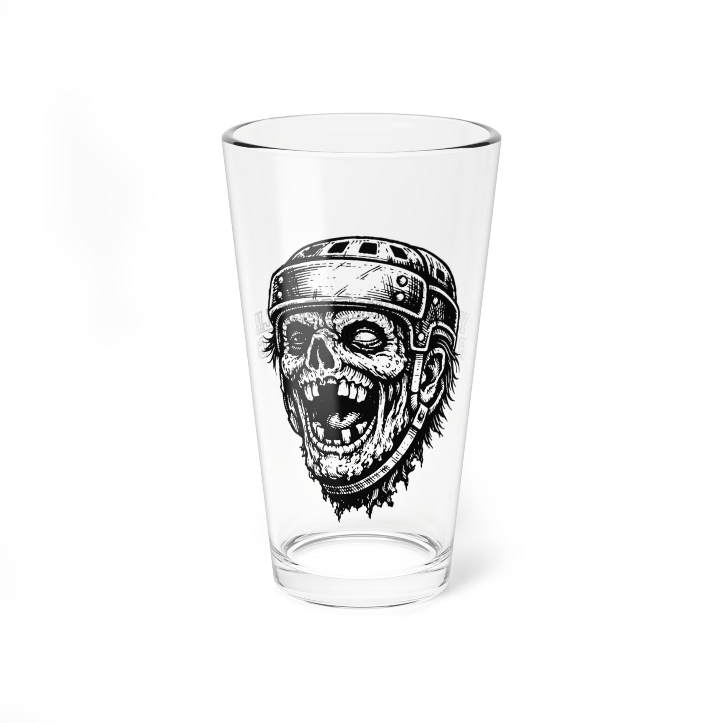 "Slippery Sportsball" - 16oz Zombie Pint Glass