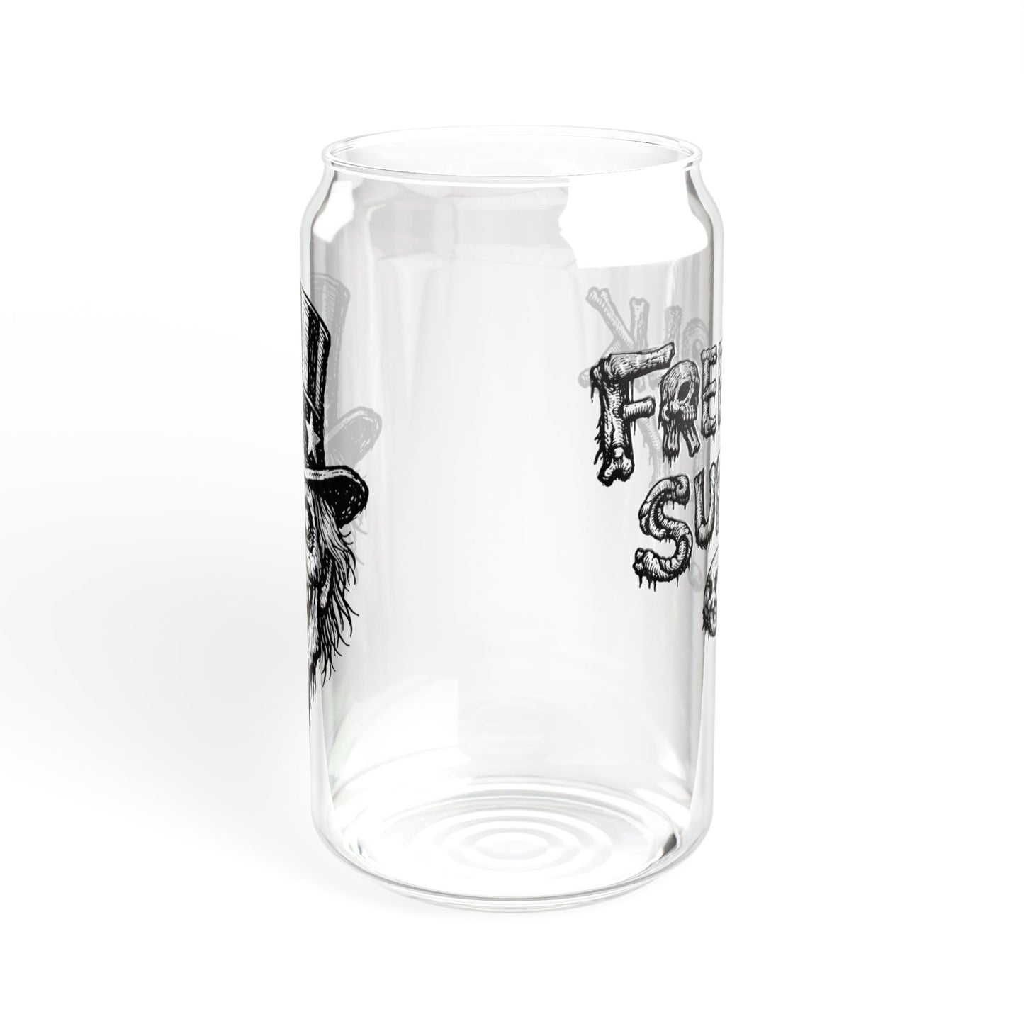 "Uncle Sam" - 16oz Zombie Can Glass