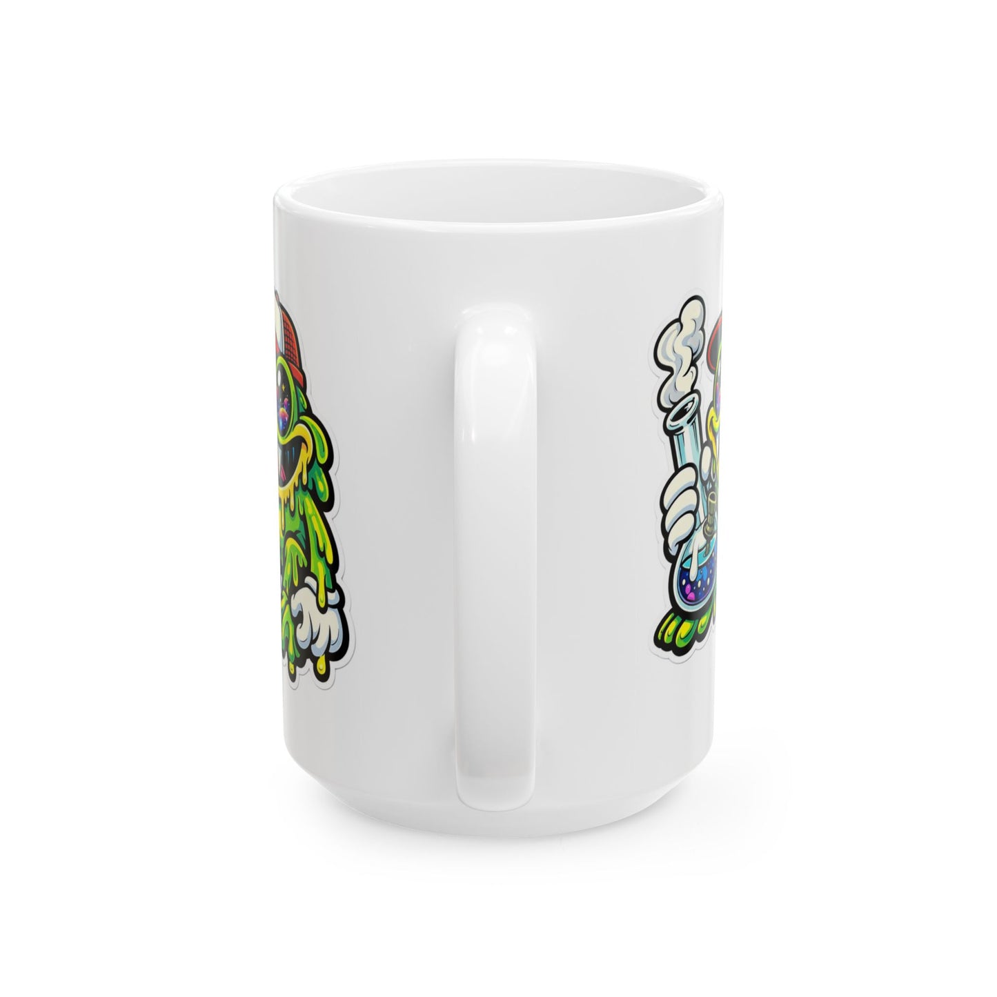 "Official Wake & Bake Frog" - 15oz Coffee Mug