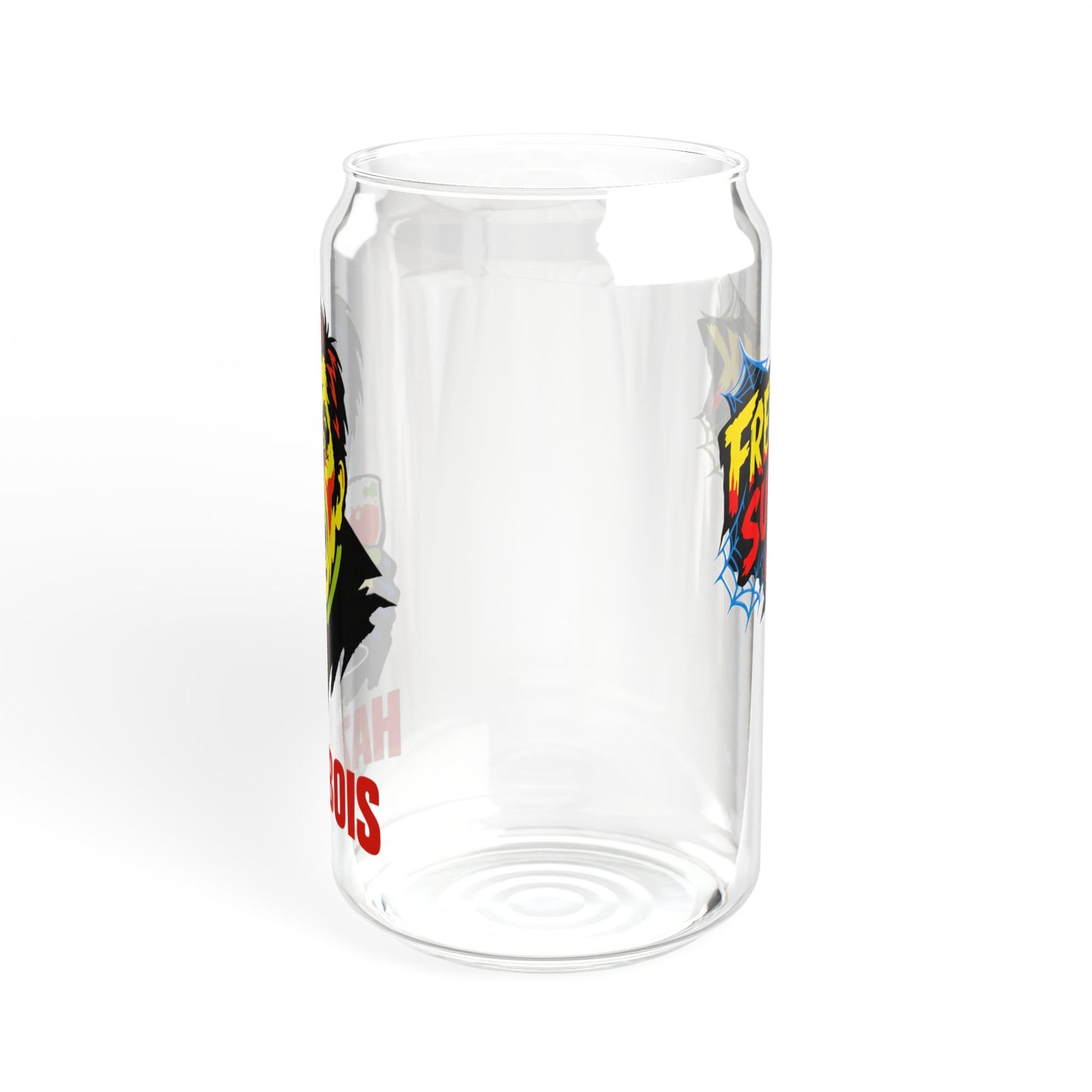 "Hazy Bois Mr. Hyde" - 16oz Retro Horror Can Glass
