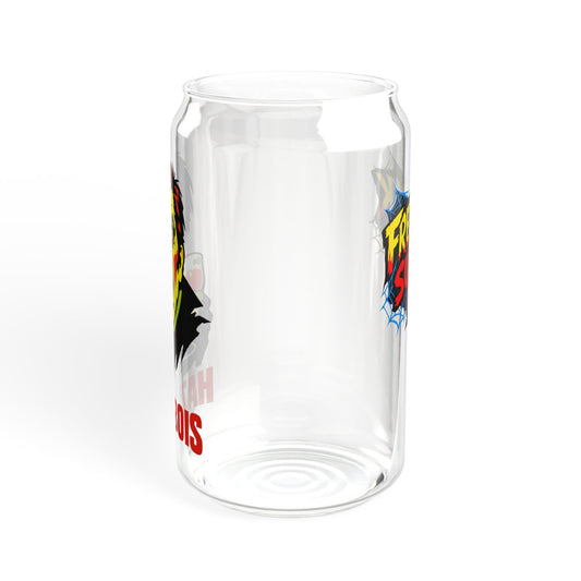 "Hazy Bois Mr. Hyde" - 16oz Retro Horror Can Glass